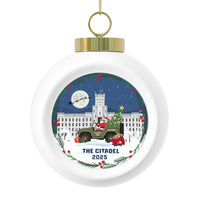 Load image into Gallery viewer, The Citadel, Jeep Spike, Christmas Ball Ornament
