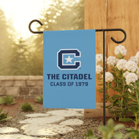 Load image into Gallery viewer, The Citadel C, Class of 1979 Garden &amp; House Banner 12&quot; x 18&quot;
