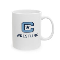 Load image into Gallery viewer, The Citadel Block C Logo, Sports Wrestling, Ceramic Mug 11oz

