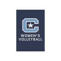 Load image into Gallery viewer, The Citadel C, Sports - Women&#39;s Volleyball, Garden &amp; House Banner 12&quot;x18&quot;

