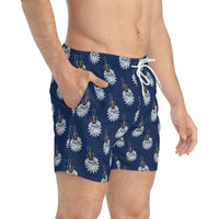 Load image into Gallery viewer, The Citadel, Spike Pattern Swim Trunks
