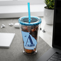 Load image into Gallery viewer, The Citadel, Atlanta Citadel Club Alumni, Sunsplash Tumbler with Straw, 16oz
