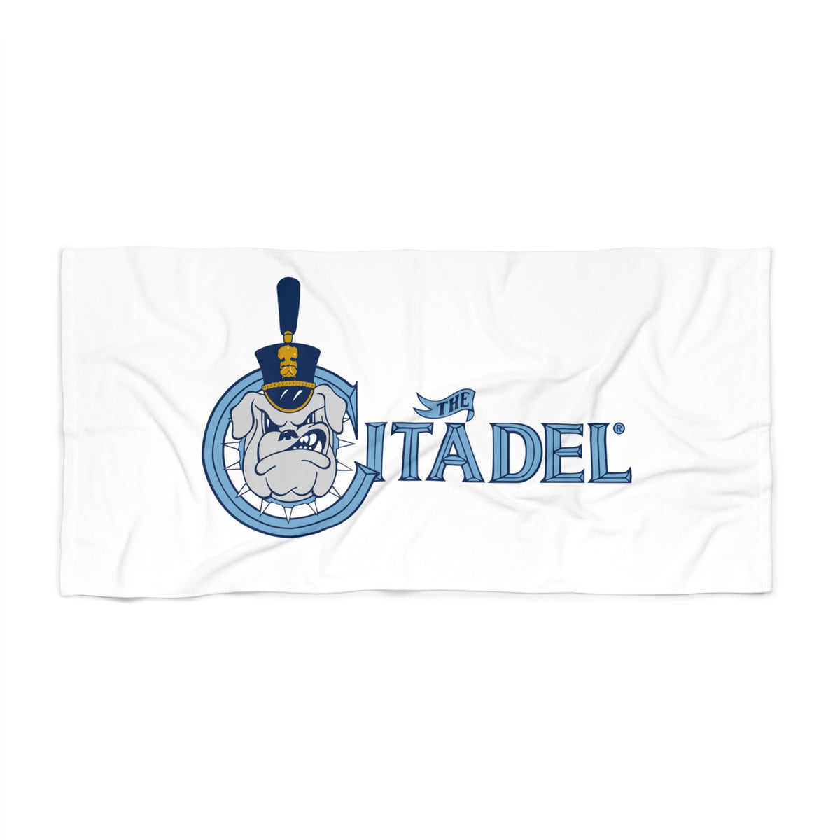 The Citadel, C Spike, White Beach Towel