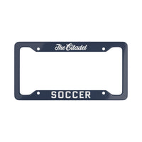 Load image into Gallery viewer, The Citadel, Club Sports Soccer, License Plate Frame
