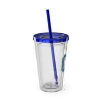 Load image into Gallery viewer, The Citadel, C Star, Sunsplash Tumbler with Straw, 16oz
