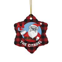 Load image into Gallery viewer, The Citadel, Santa Spike, Ceramic Ornaments, 2-Side Print, Snowflake (1pc, 3pcs, 5pcs, 10pcs)
