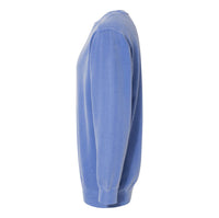 Load image into Gallery viewer, The Citadel, Club Sports - Hockey, C Star, Comfort Colors® Ring Spun Crewneck Sweatshirt - Flo Blue
