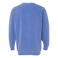 Load image into Gallery viewer, The Citadel, Club Sports - Hockey, C Star, Comfort Colors® Ring Spun Crewneck Sweatshirt - Flo Blue
