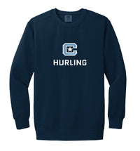 Load image into Gallery viewer, The Citadel C, Club Sports - Hurling, Embroidered Unisex Comfort Colors ® Ring Spun Crewneck Sweatshirt
