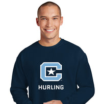 Load image into Gallery viewer, The Citadel C, Club Sports - Hurling,  Unisex Comfort Colors ® Ring Spun Crewneck Sweatshirt
