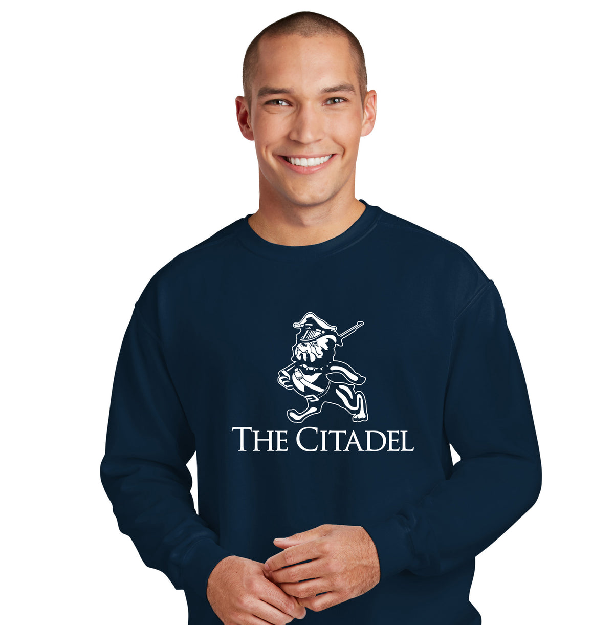 The Citadel,  Marching Bulldog, Unisex Comfort Colors ® Ring Spun Crewneck Sweatshirt