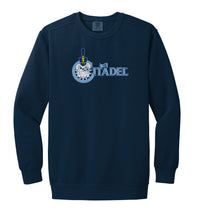 Load image into Gallery viewer, The Citadel Spike, Comfort Colors ® Ring Spun Crewneck Sweatshirt- Navy
