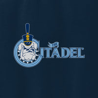 Load image into Gallery viewer, The Citadel Spike, Comfort Colors ® Ring Spun Crewneck Sweatshirt- Navy
