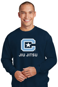 Load image into Gallery viewer, The Citadel, Club Sports - Jiu Jitsu, Comfort Colors ® Ring Spun Crewneck Sweatshirt -  Navy
