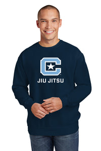 Load image into Gallery viewer, The Citadel, Club Sports - Jiu Jitsu, Comfort Colors ® Ring Spun Crewneck Sweatshirt -  Navy
