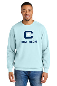 Load image into Gallery viewer, The Citadel, Club Sports - Triathlon, Comfort Colors ® Ring Spun Crewneck Sweatshirt
