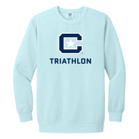 Load image into Gallery viewer, The Citadel, Club Sports - Triathlon, Comfort Colors ® Ring Spun Crewneck Sweatshirt
