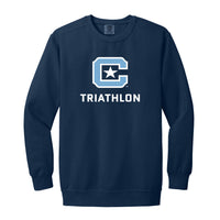 Load image into Gallery viewer, The Citadel, Club Sports - Triathlon, Comfort Colors ® Ring Spun Crewneck Sweatshirt
