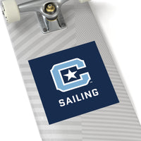Load image into Gallery viewer, The Citadel, Sports Club, Sailing Square Stickers, Indoor\Outdoor
