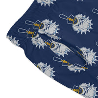 Load image into Gallery viewer, The Citadel, Spike Pattern Swim Trunks
