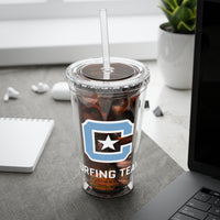 Load image into Gallery viewer, The Citadel, C Star, Sunsplash Tumbler with Straw, 16oz
