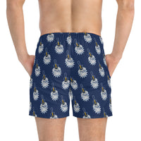 Load image into Gallery viewer, The Citadel, Spike Pattern Swim Trunks
