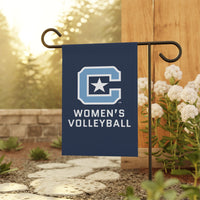 Load image into Gallery viewer, The Citadel C, Sports - Women&#39;s Volleyball, Garden &amp; House Banner 12&quot;x18&quot;
