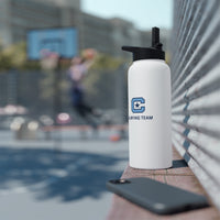 Load image into Gallery viewer, The Citadel, Surfing Team, Stainless Steel Water Bottle, Standard Lid
