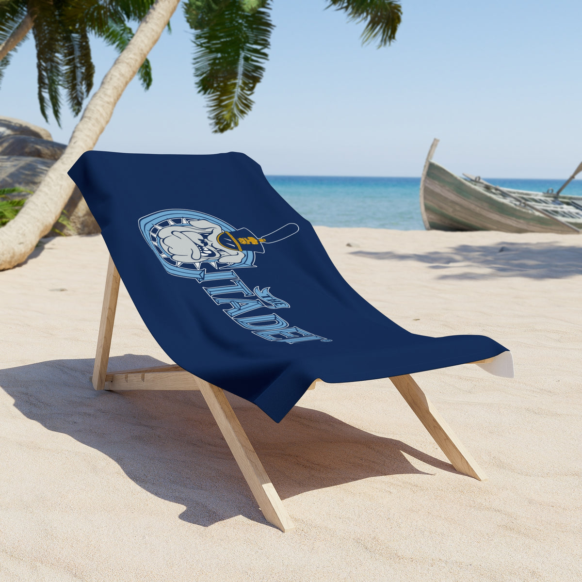 The Citadel Spike Beach Towel- 30"x60"