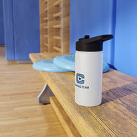 Load image into Gallery viewer, The Citadel, Surfing Team, Stainless Steel Water Bottle, Standard Lid
