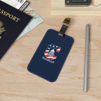 Load image into Gallery viewer, The Citadel, Alumni Club, Washington D.C. Club Logo, Blue Luggage Tag
