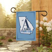 Load image into Gallery viewer, The Citadel, Atlanta Citadel Club, Alumni, Carolina Blue Garden Banner
