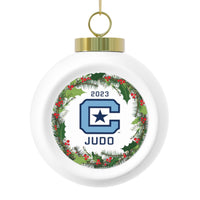 Load image into Gallery viewer, The Citadel, Club Sports, Judo, 2023 Christmas Ball Ceramic Ornament
