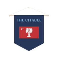 Load image into Gallery viewer, The Citadel, Big Red Flag, Wall Pennant

