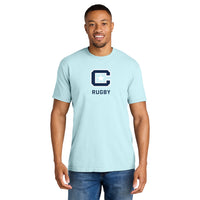 Load image into Gallery viewer, The Citadel C, Club Sports - Rugby,  Comfort Colors ® Heavyweight Ring Spun Tee Shirt - Light Blue

