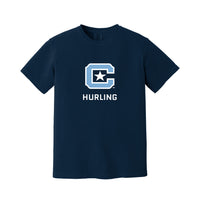 Load image into Gallery viewer, The Citadel C, Club Sports - Hurling,  Comfort Colors ® Heavyweight Ring Spun Tee-Navy
