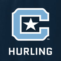 Load image into Gallery viewer, The Citadel C, Club Sports - Hurling,  Comfort Colors ® Heavyweight Ring Spun Tee-Navy
