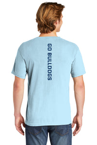 Load image into Gallery viewer, The Citadel Bulldog, Football,  Comfort Colors ® Heavyweight Ring Spun T-Shirt
