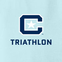 Load image into Gallery viewer, The Citadel C, Club Sports - Triathlon, Comfort Colors ® Heavyweight Ring Spun Tee - Chambray
