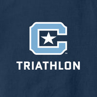 Load image into Gallery viewer, The Citadel C, Club Sports - Triathlon, Comfort Colors ® Heavyweight Ring Spun Tee - Navy
