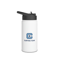 Load image into Gallery viewer, The Citadel, Surfing Team, Stainless Steel Water Bottle, Standard Lid
