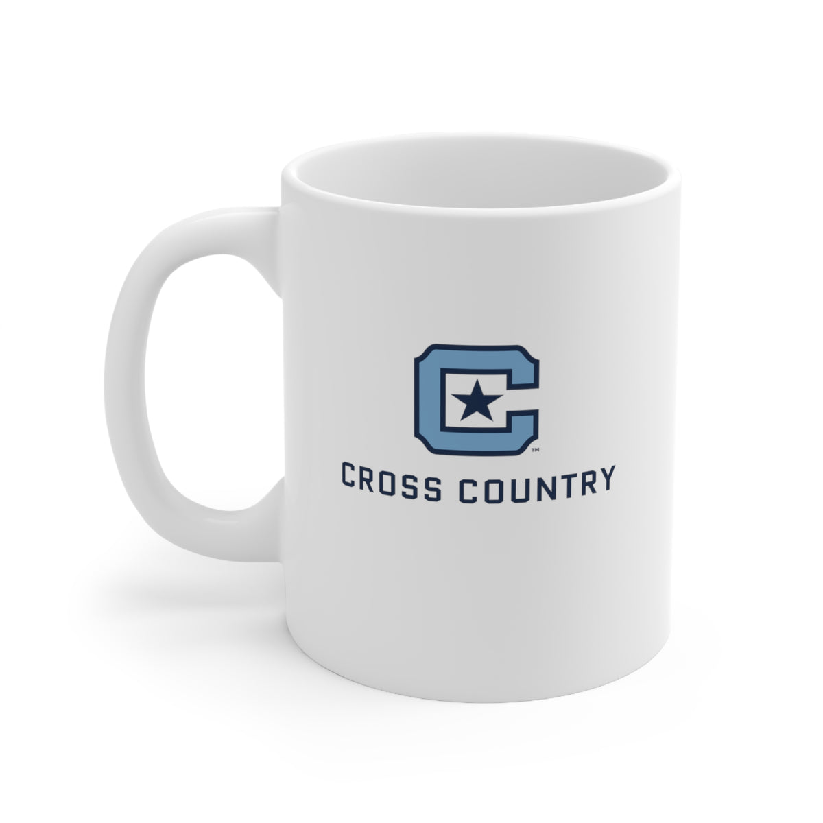 The Citadel Block C Logo, Sports Cross Country, Ceramic Mug 11oz
