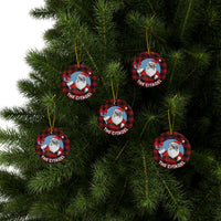 Load image into Gallery viewer, The Citadel, Santa Spike, Ceramic Ornaments, 2-Side Print, Circle 5pcs
