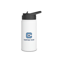 Load image into Gallery viewer, The Citadel, Surfing Team, Stainless Steel Water Bottle, Standard Lid
