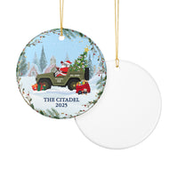 Load image into Gallery viewer, The Citadel, Christmas Jeep Spike, Ceramic Decoration Ornament, (1pc)
