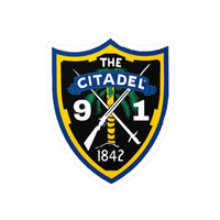 Load image into Gallery viewer, The Citadel, Shield Class of 1991 Kiss-Cut Vinyl Decals

