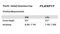 Load image into Gallery viewer, The Citadel, Barracks, Flexfit - Delta® Seamless Cap- Finish Measuraments
