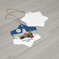 Load image into Gallery viewer, The Citadel, Christmas Jeep Spike, Ceramic Ornament, 2 Shapes
