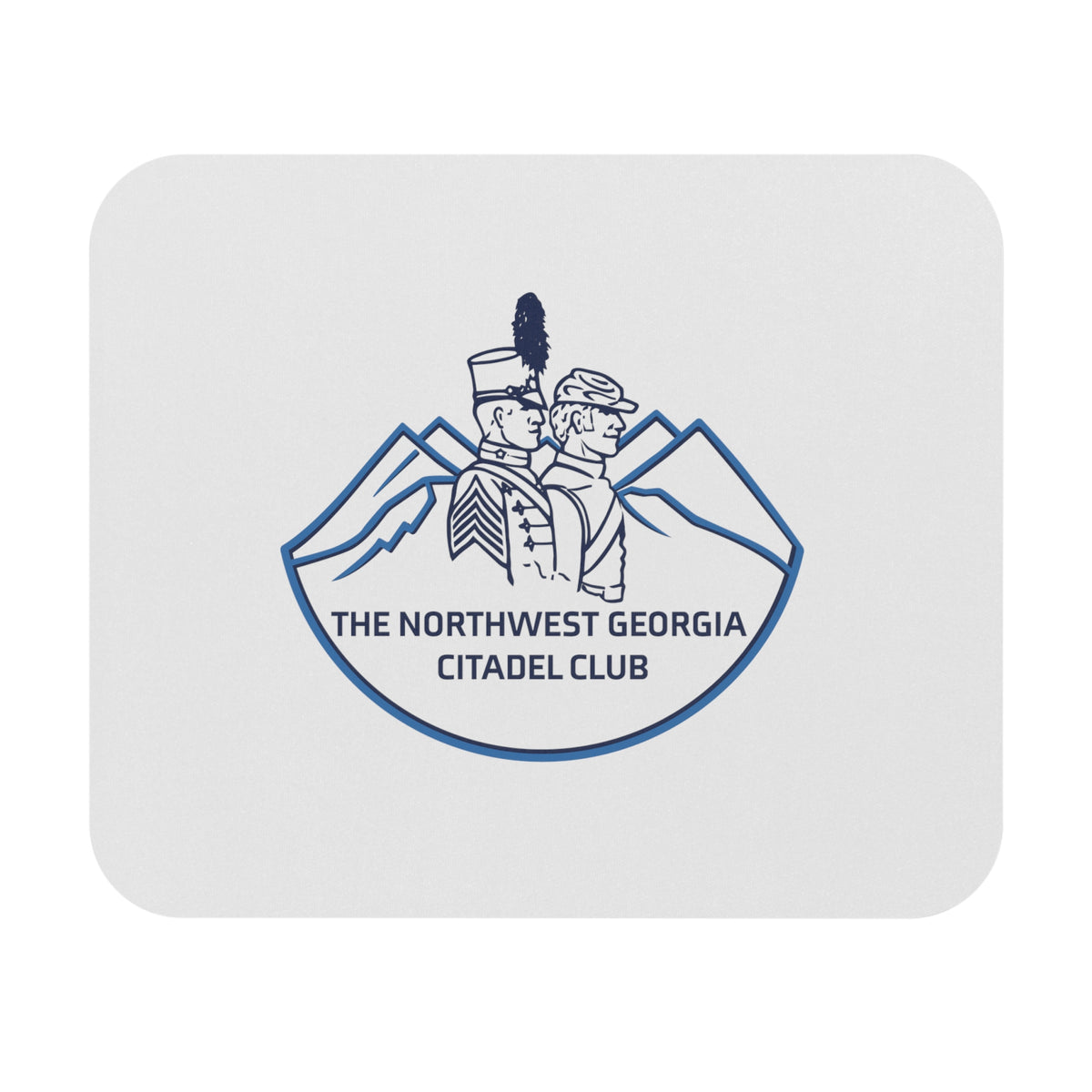 The Citadel, Alumni Club, Northwest Georgia, Mouse Pad (Rectangle)