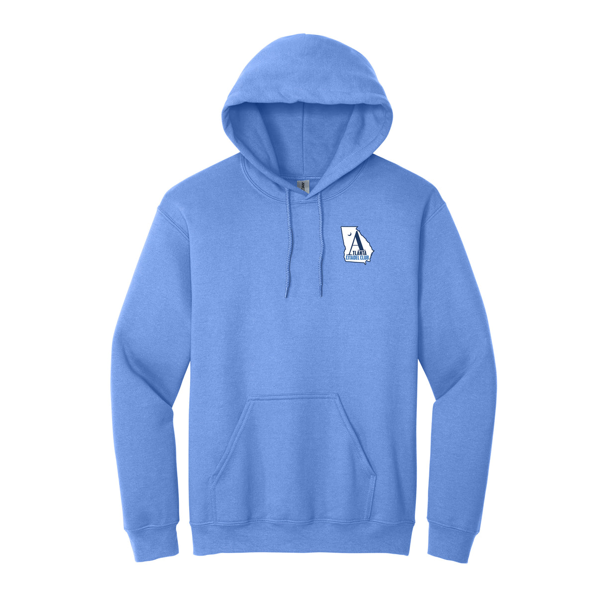 The Citadel, Atlanta Citadel Club, Heavy Blend™ Hooded Unisex Sweatshirt- Carolina Blue